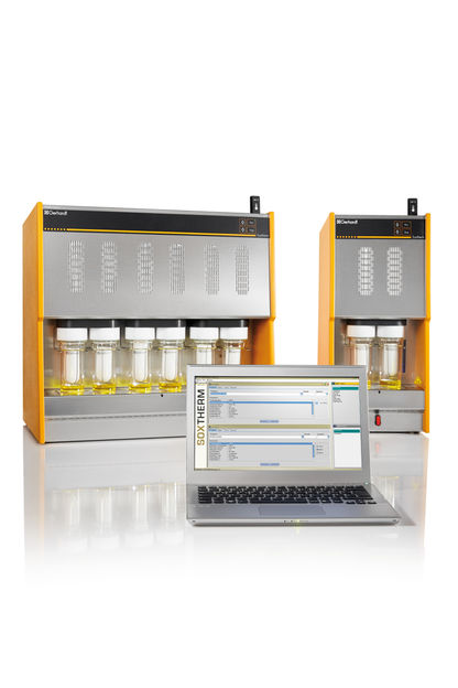 Automatische Schnell-Extraktion mit SOXTHERM