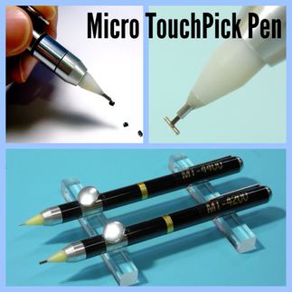 Easily picking up micro particles