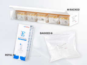 3 modes de conditionnement : en rack, en sachet/en vrac ...