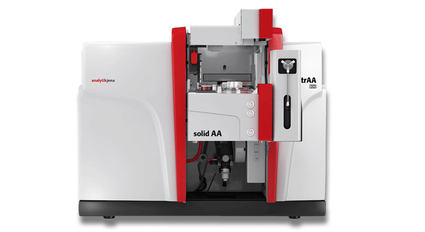 contrAA 800 con solid AA – EAA directa de materias sólidas