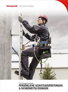 Honeywell catalogue for personal protective equipment