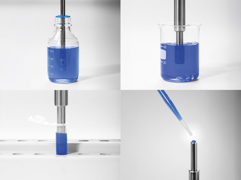 Mesures flexibles in situ dans divers contenants