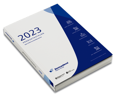 Der Semadeni Katalog 2023 mit über 8000 Artikel für alle Bereiche und Anwendungen - jetzt bestellen!