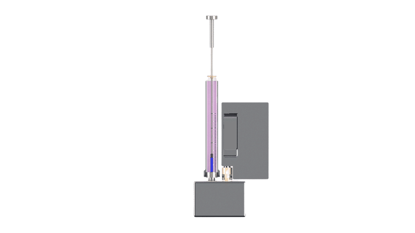 Assemblage de la cellule de mesure