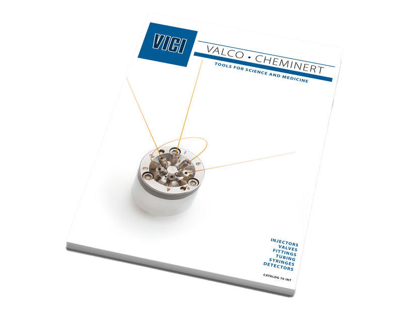 VICI Valco/Cheminert Catalogue 70INT | Accessoires de chromatographie | VICI