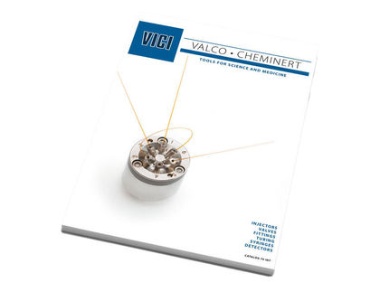 VICI Valco/Cheminert-Katalog: Ventile, Fittinge, Filter, ...