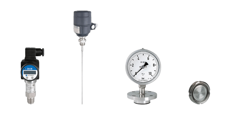 Comprehensive range of measuring devices for maximum safety in the hygienic process