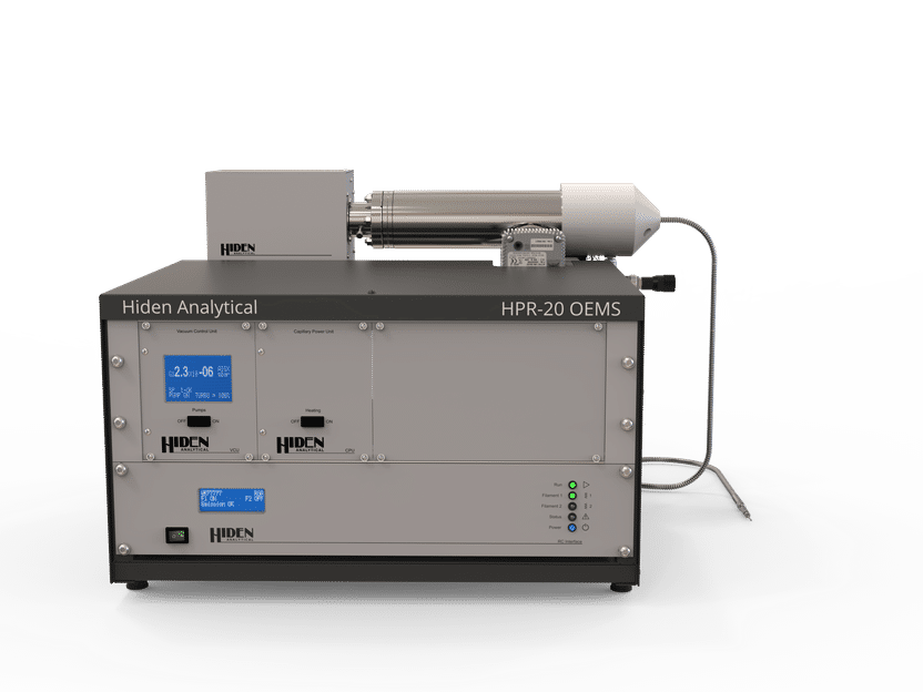 Online monitoring and quantification of evolved gases and vapours from electrochemical processes