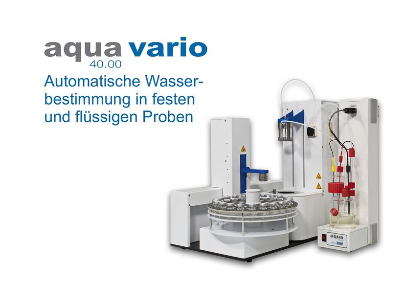 Der flexible AQUA 40.00 Vario analysiert Proben aller Ar ...