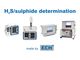 Determination of hydrogen sulphide and sulphide in liquids, solids and gases - safe and accurate