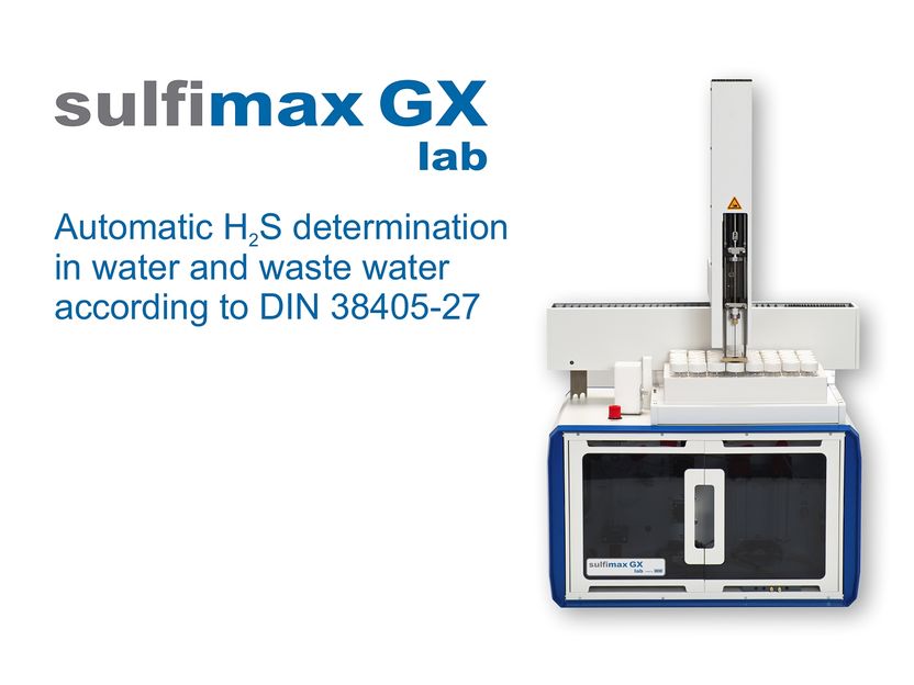 The Sulfimax GX Lab measures H2S in gases and liquids wi ...