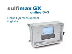 The Sulfimax GX online GAS records continuously the curr ...