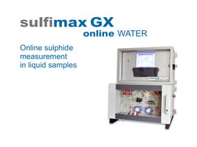 The Sulfimax GX online WATER measures continuously the ...