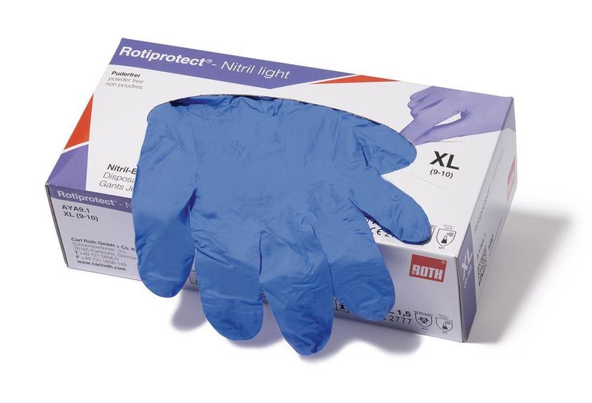 ROTIPROTECT®-Nitril light | Nitrile gloves | Carl Roth