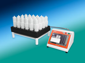 Sistema de digestão ECOPRE com controlador de ecrã tátil programável