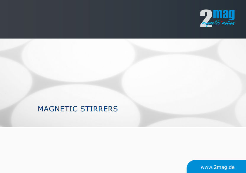 2mag Magnetic Stirrers Catalogue 2026 | 2mag
