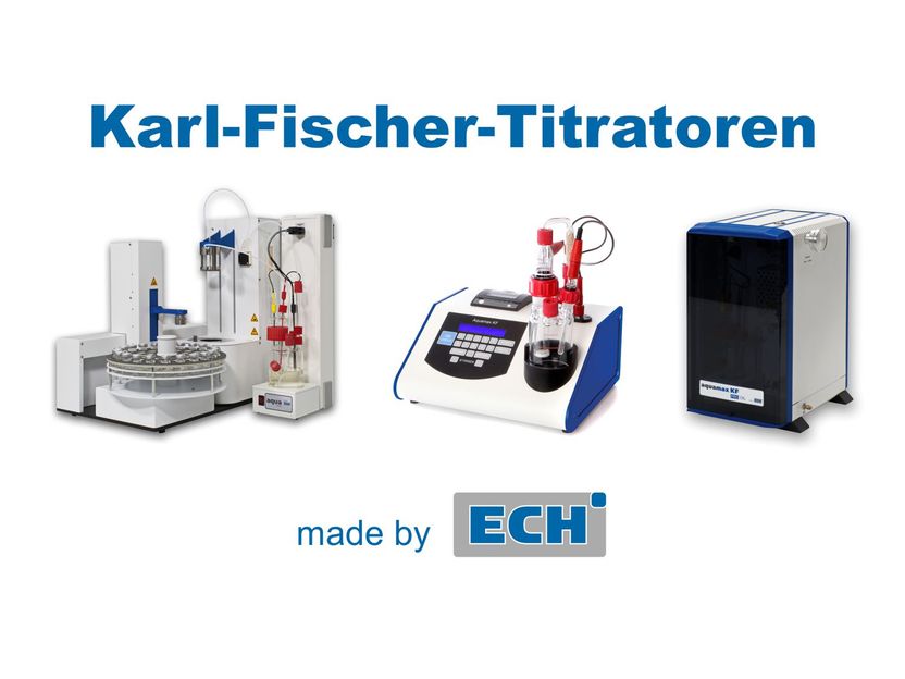 Pr&auml;zise Wasserbestimmung von 1 ppm bis 100 % in Proben aller Art