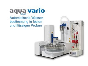 Der flexible AQUA 40.00 Vario analysiert Proben aller Ar ...