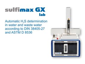 Il Sulfimax GX Lab misura l'H₂S in gas e liquidi senza ...