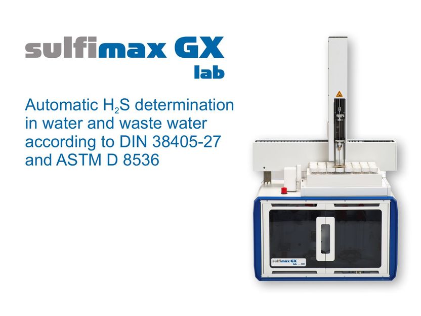 Il Sulfimax GX Lab misura l'H₂S in gas e liquidi senza ...