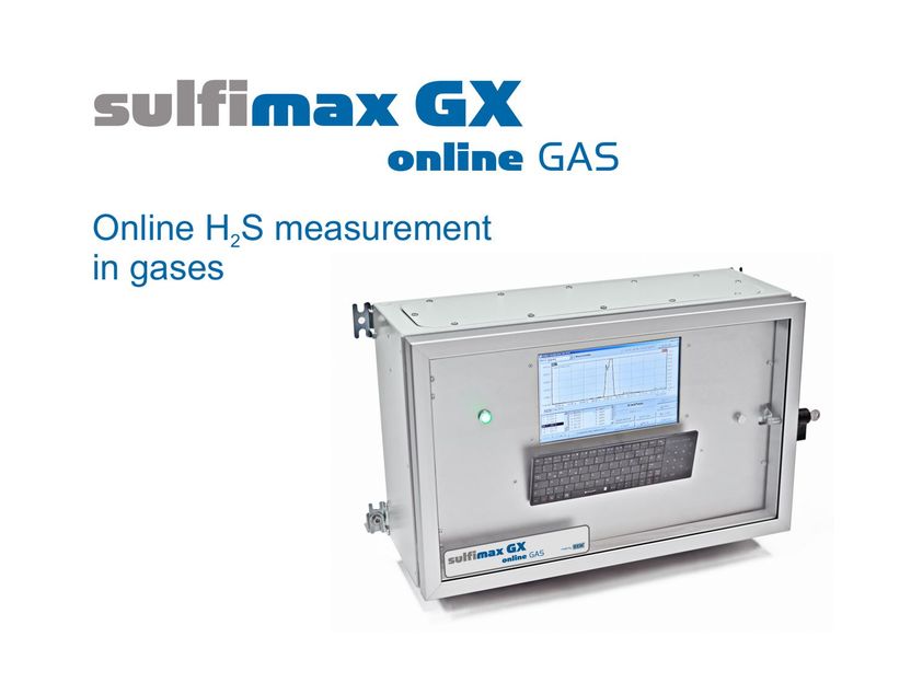 Il sistema di monitoraggio online GAS Sulfimax GX regist ...