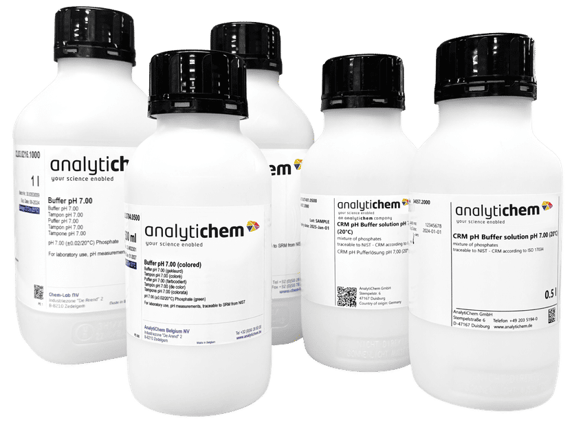 Soluciones tampón certificadas para obtener resultados ...