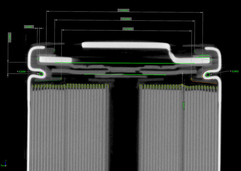 Analyse des saillies de l'anode et des géométries de con ...