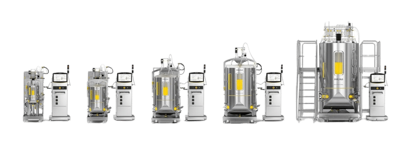 Biostat STR® bioreactors range from 50 L to 2,000 L and ...