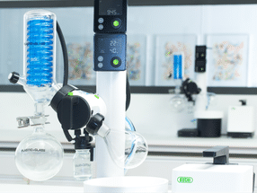 Advanced functionality in an entry level rotary evaporator