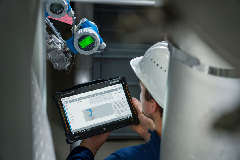 Drahtlose Bedienung in schwer zugänglichen Prozessbereichen