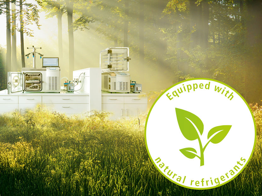 Équipé de réfrigérants naturels