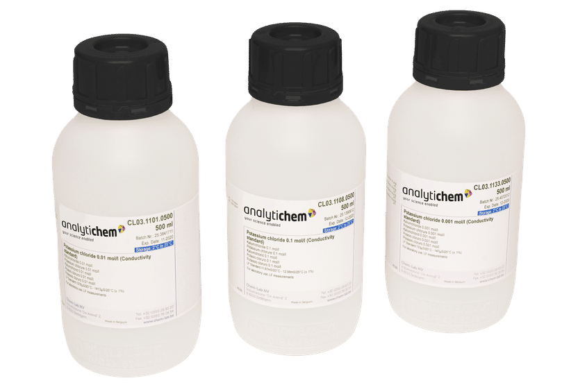 Patrones de conductividad para calibraciones y medicione ...