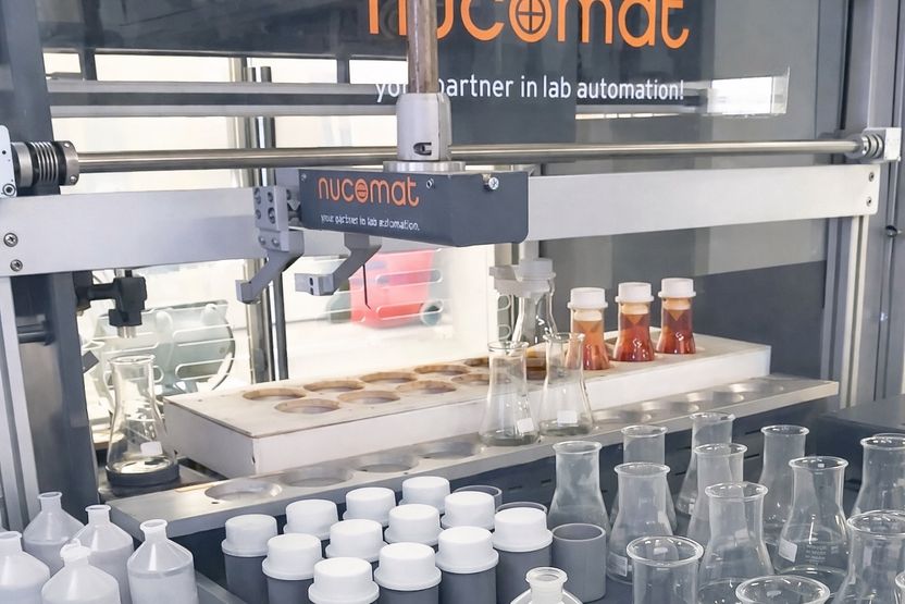 Dosificación robótica de ácido y digestión para QC 24/7 ...