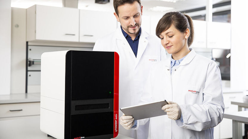 qTOWER³ auto en laboratoire