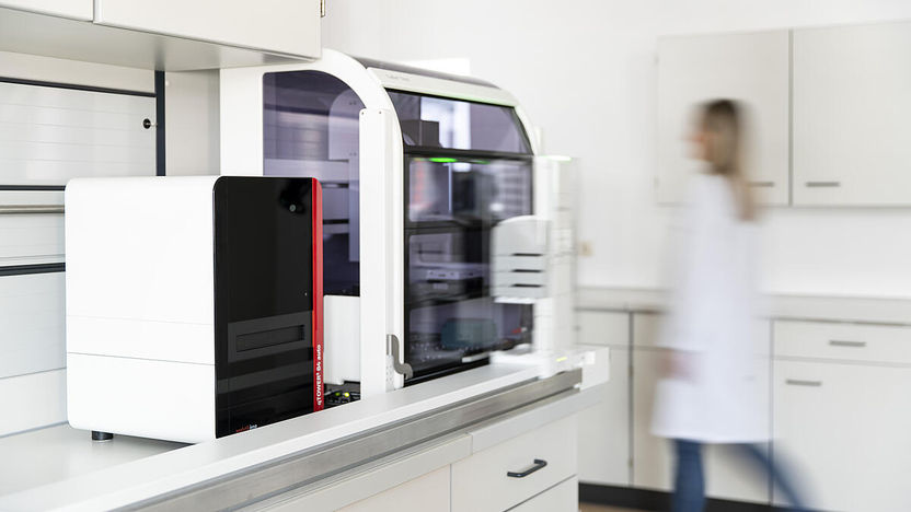 qTOWER³ auto et CyBio FeliX au laboratoire
