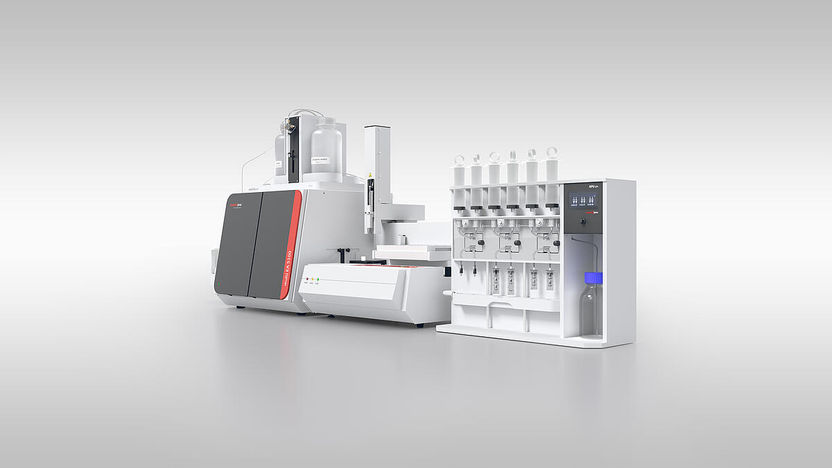 Schneller Wechsel zwischen flüssigen und festen Proben