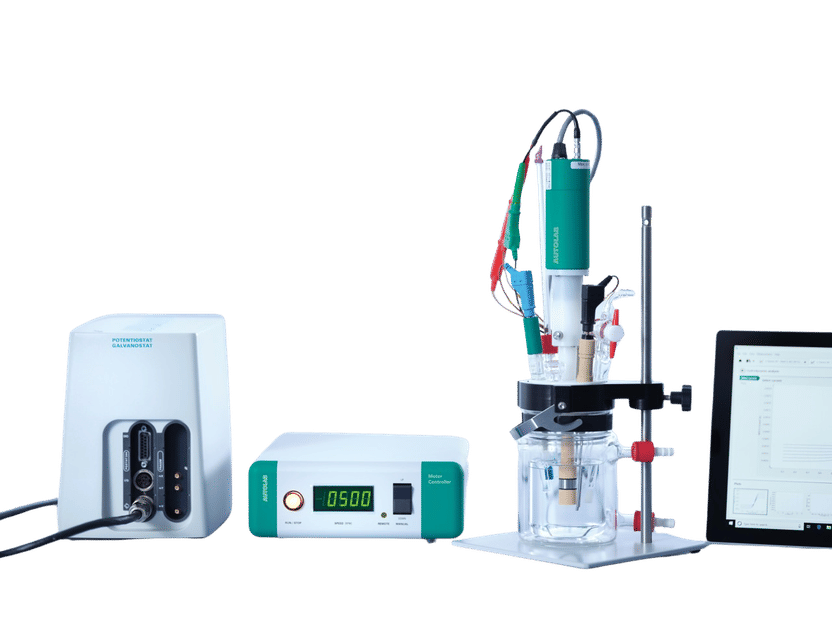 Measurement setup for corrosion measurements