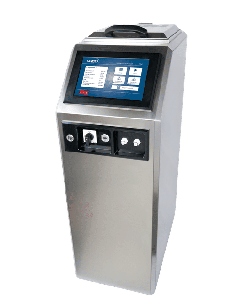 Pipettensp&uuml;ler mit automatischen Reinigungsprogrammen und Touchdisplay