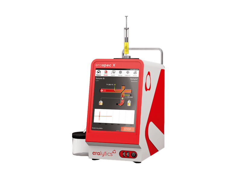 Tragbares FTIR Spektrometer für die Analyse von Kraftsto ...