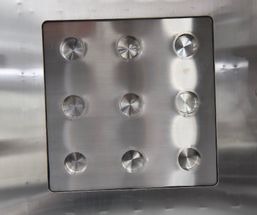 Feedthrough plate for integration of external measuring ...