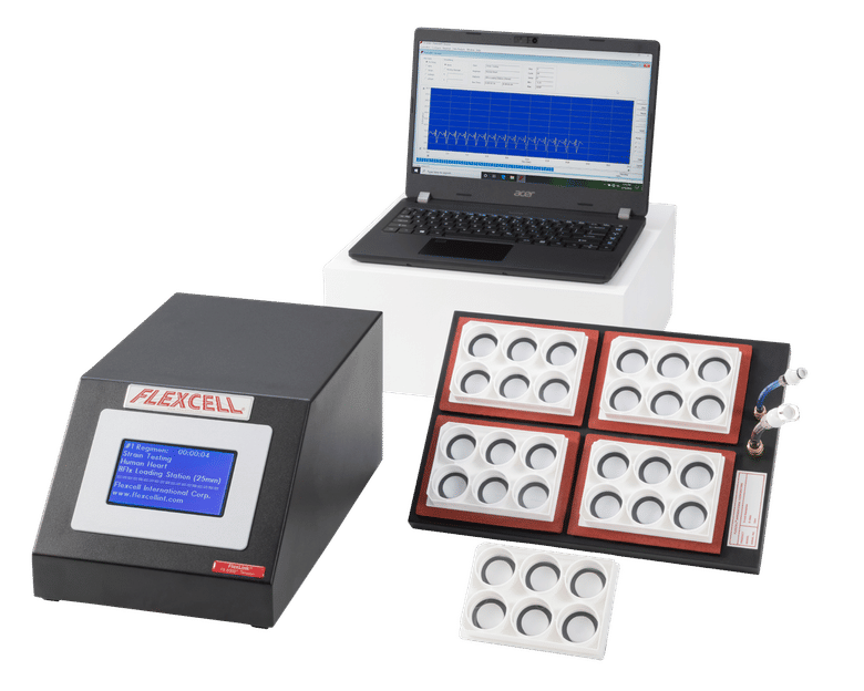 The Flexcell FX-6000 Tension System applies cyclic or st ...