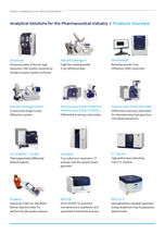 Rigaku Analytical Solutions for the Pharmaceutical Industry