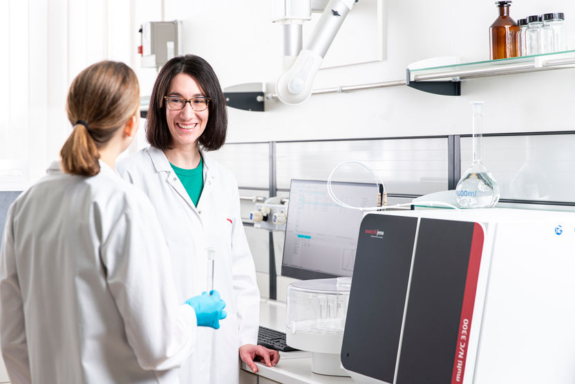 Análise TOC/TNb para amostras ricas em matriz e com part ...