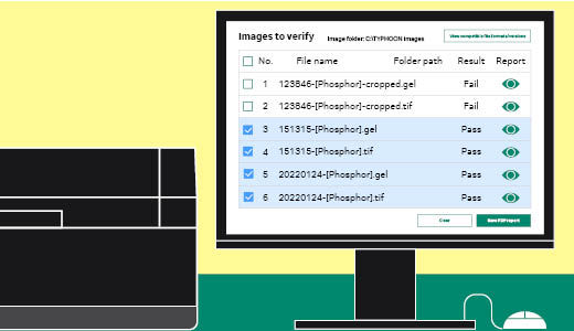 Differentiate modified and original images