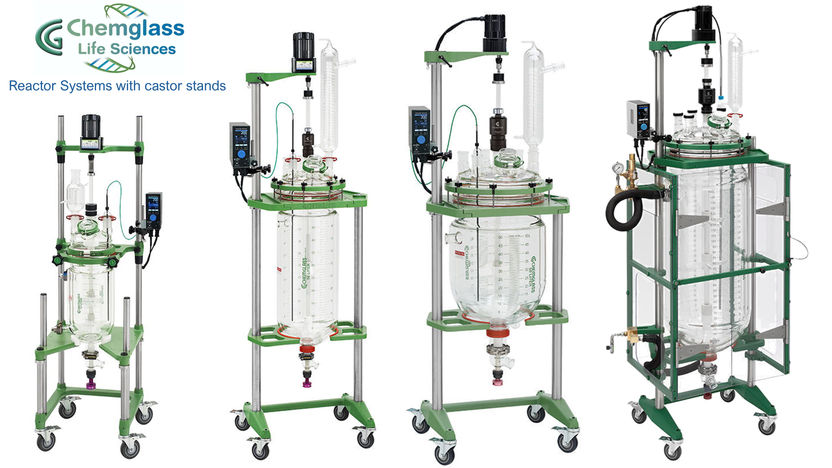 Grandes sistemas de reactores químicos (10-150 litros) ...