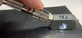 Einfach über die Oberfläche ziehen und präzise Schichten ...