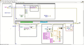 LabView Benutzeroberfläche zur Steuerung vom Kolibrik PT ...