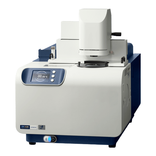 Thermal analyzer for differential scanning calorimetry used in material characterization