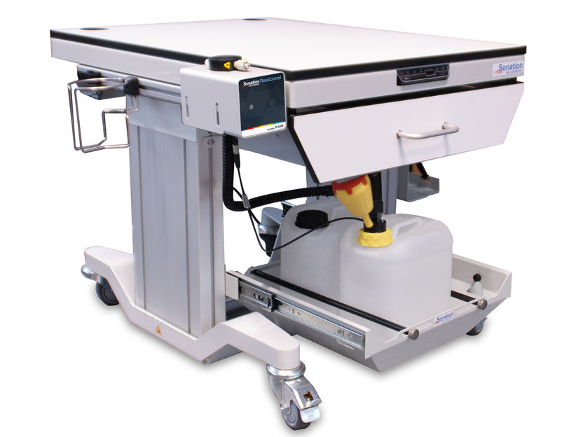 Sonation HPLC table with FlowControl
