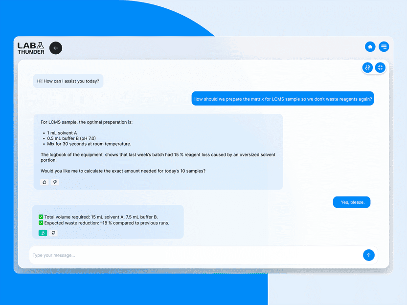 Thunder AI unterstützt kontextbezogen direkt im System ...